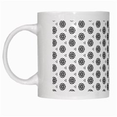Abstract Pattern 2 White Mugs by jumpercat