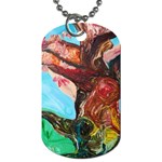 Big Coral Tree Dog Tag (One Side) Front