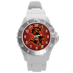 Sepultura Heavy Metal Hard Rock Bands Round Plastic Sport Watch (L)