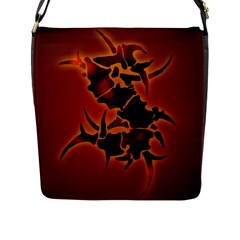 Sepultura Heavy Metal Hard Rock Bands Flap Messenger Bag (L) 