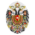 Imperial Coat of Arms of Austria-Hungary  Ornament (Oval) Front