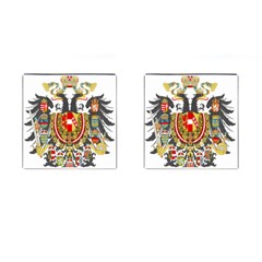 Imperial Coat Of Arms Of Austria-hungary  Cufflinks (square)