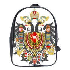 Imperial Coat Of Arms Of Austria-hungary  School Bag (xl) by abbeyz71