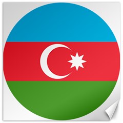 Roundel Of Azerbaijan Air Force Canvas 12  X 12   by abbeyz71