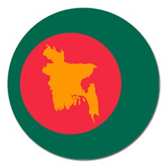 Flag Of Bangladesh, 1971 Magnet 5  (round) by abbeyz71