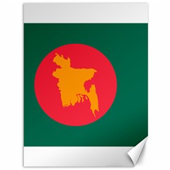 Flag Of Bangladesh, 1971 Canvas 36  X 48   by abbeyz71