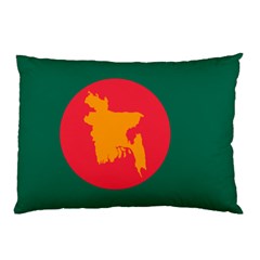 Flag Of Bangladesh, 1971 Pillow Case by abbeyz71