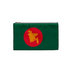 Flag Of Bangladesh, 1971 Cosmetic Bag (small)  by abbeyz71