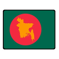 Flag Of Bangladesh, 1971 Fleece Blanket (small) by abbeyz71