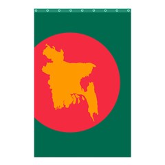 Flag Of Bangladesh, 1971 Shower Curtain 48  X 72  (small)  by abbeyz71