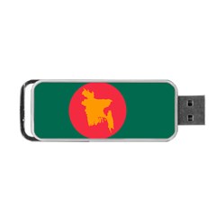 Flag Of Bangladesh, 1971 Portable Usb Flash (one Side) by abbeyz71