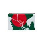 Flag Map of Bangladesh Cosmetic Bag (Small)  Front