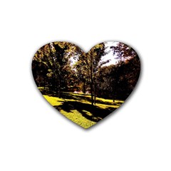 Highland Park 17 Heart Coaster (4 Pack)  by bestdesignintheworld