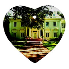 Highland Park 15 Heart Ornament (two Sides) by bestdesignintheworld