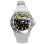 Highland Park 10 Round Plastic Sport Watch (L) Front