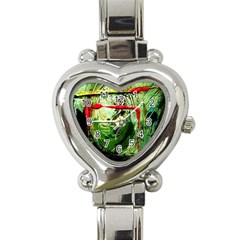 Continental Breakfast 6 Heart Italian Charm Watch by bestdesignintheworld