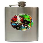 Coffee Land 5 Hip Flask (6 oz) Front