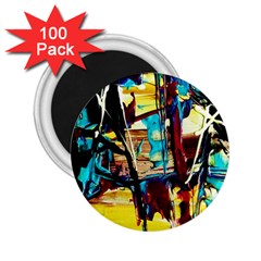 Dance Of Oil Towers 4 2 25  Magnets (100 Pack)  by bestdesignintheworld