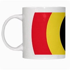 Roundel Of Belgian Air Force White Mugs by abbeyz71