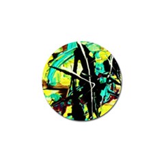 Dance Of Oil Towers 5 Golf Ball Marker by bestdesignintheworld