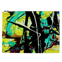 Dance Of Oil Towers 5 Cosmetic Bag (xxl)  by bestdesignintheworld