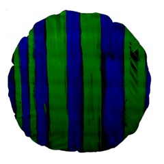 Stripes Large 18  Premium Round Cushions