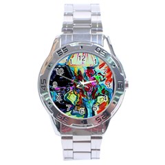 Still Life With Two Lamps Stainless Steel Analogue Watch by bestdesignintheworld