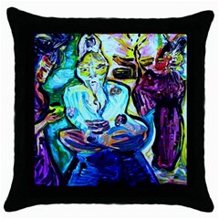 Old Light And New Light Throw Pillow Case (Black)