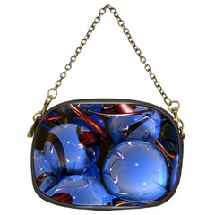 Spheres With Horns 3d Chain Purses (two Sides)  by Sapixe