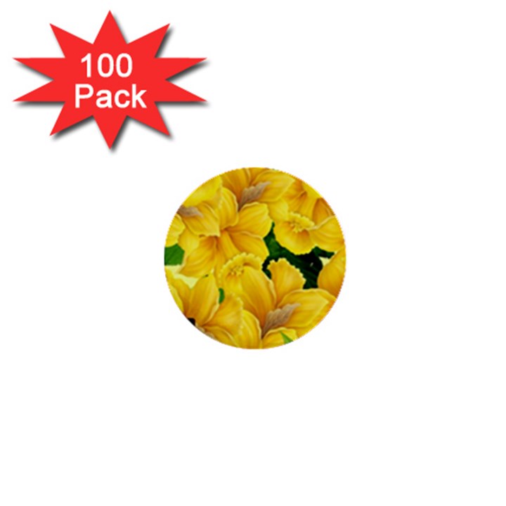 Springs First Arrivals 1  Mini Buttons (100 pack) 