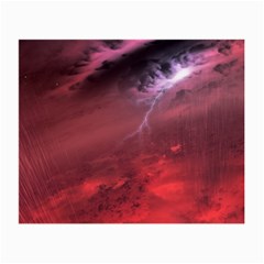 Storm Clouds And Rain Molten Iron May Be Common Occurrences Of Failed Stars Known As Brown Dwarfs Small Glasses Cloth (2-side)