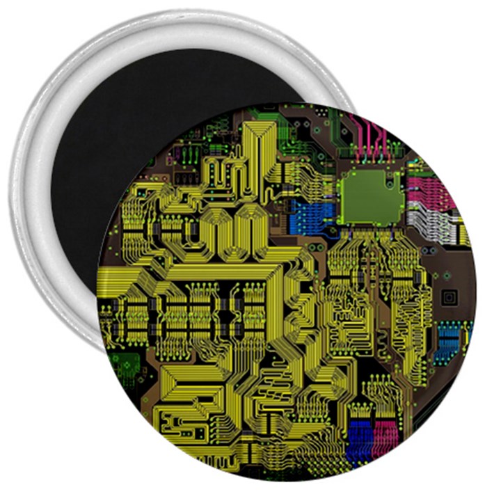 Technology Circuit Board 3  Magnets