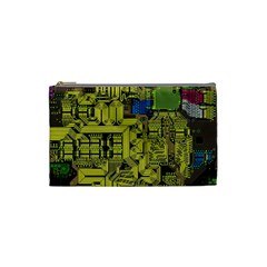 Technology Circuit Board Cosmetic Bag (Small) 