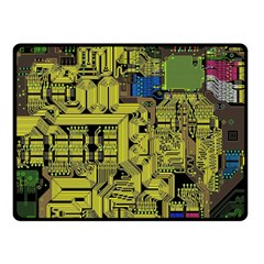 Technology Circuit Board Fleece Blanket (Small)