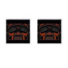 Traditional Northwest Coast Native Art Cufflinks (square)