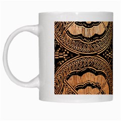 The Art Of Batik Printing White Mugs