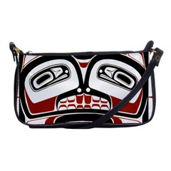 Traditional Northwest Coast Native Art Shoulder Clutch Bags by Sapixe