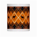 Traditiona  Patterns And African Patterns White Mugs Center