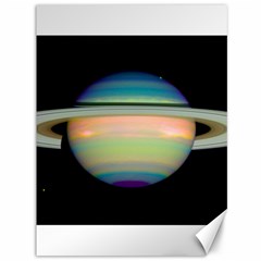 True Color Variety Of The Planet Saturn Canvas 36  X 48   by Sapixe