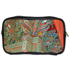 Traditional Korean Painted Paterns Toiletries Bags by Sapixe