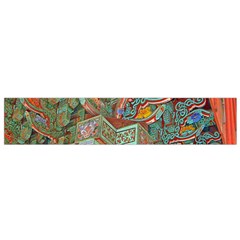 Traditional Korean Painted Paterns Small Flano Scarf by Sapixe