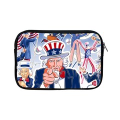 United States Of America Celebration Of Independence Day Uncle Sam Apple Ipad Mini Zipper Cases by Sapixe