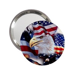United States Of America Images Independence Day 2 25  Handbag Mirrors by Sapixe