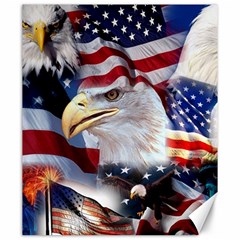 United States Of America Images Independence Day Canvas 20  X 24  