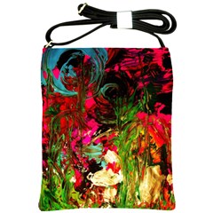 Sunset At The Footage Of Fudjiyama Shoulder Sling Bags by bestdesignintheworld