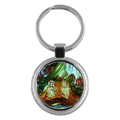 Dscf3179 - Royal Marine And Stone Lions Key Chains (round) 