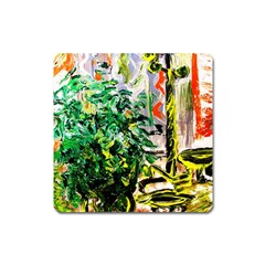 Dscf2188 -- Plant In The Room Square Magnet by bestdesignintheworld