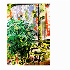 Dscf2188 -- plant in the room Large Garden Flag (Two Sides)