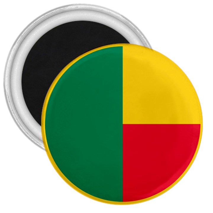 Air Force Roundel of Benin 3  Magnets