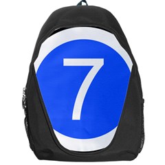 Trans–west African Coastal Highway Shield Backpack Bag by abbeyz71